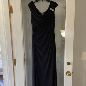 Black Floor-Length Gown